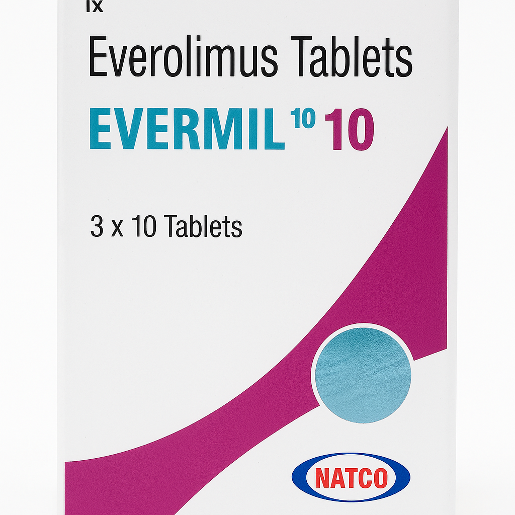 Evermil 10 - Everolimus Tablets