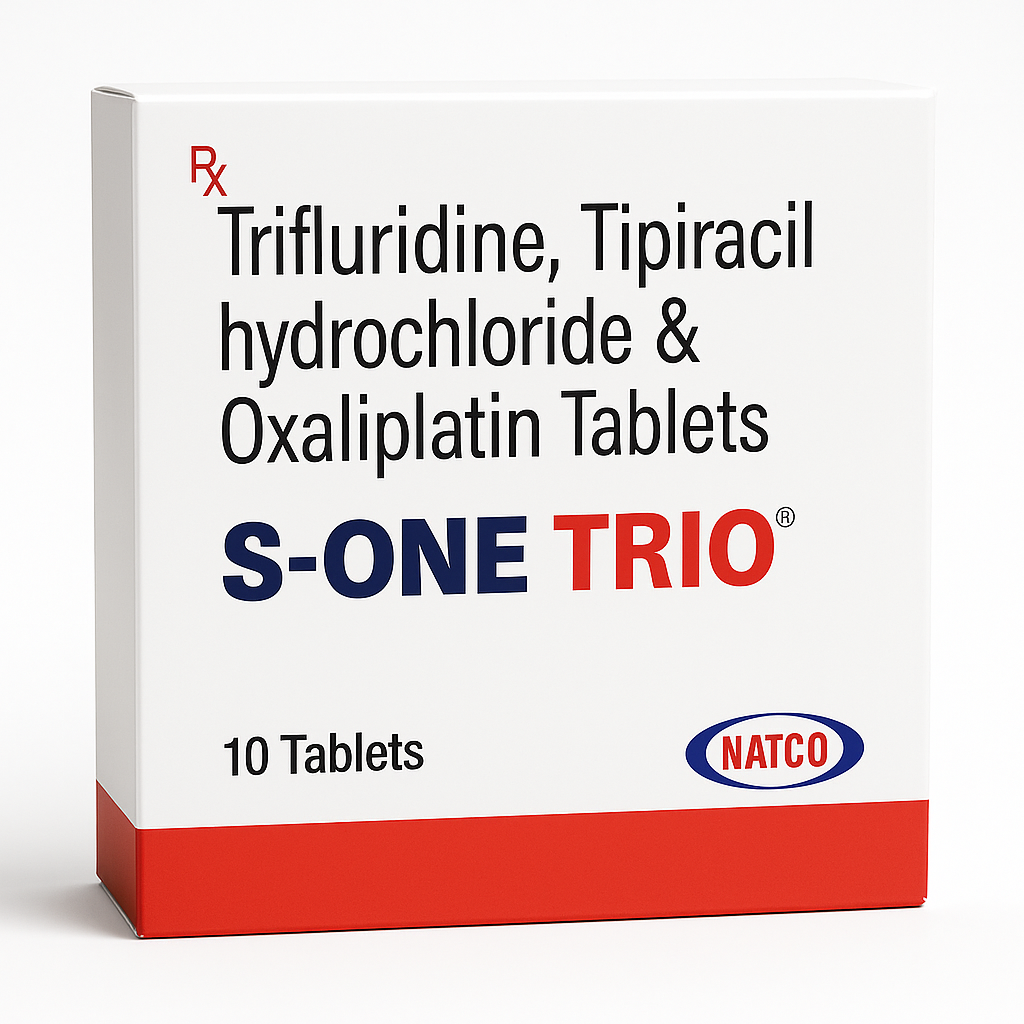 S-One Trio 20 - Tegafur, Gimeracil & Oteracil Capsules